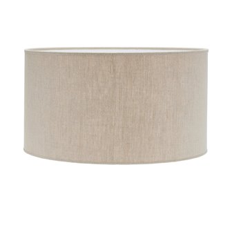 Duży abażur do lampy stojącej beżowy Sara 55cm